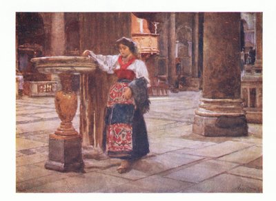 Ara Coell kilisesinde, Roma